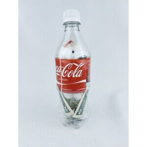 2007 Coca Cola Mini Healthcare Polar Bear‎ Coke Classic Bottle Health Care Money